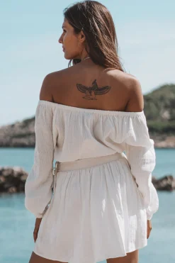 Noel Baumwolltop Off White