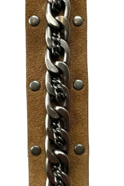 Nola Wildleder Metallgürtel