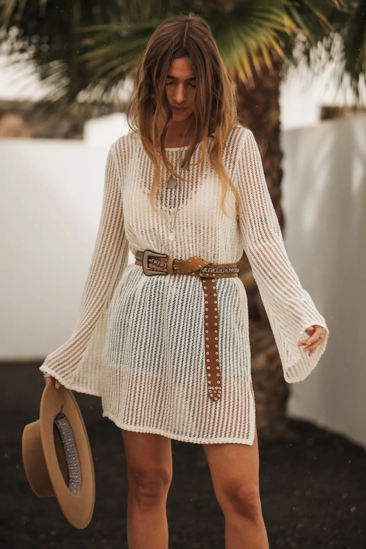 Nola Wildleder Metallgürtel