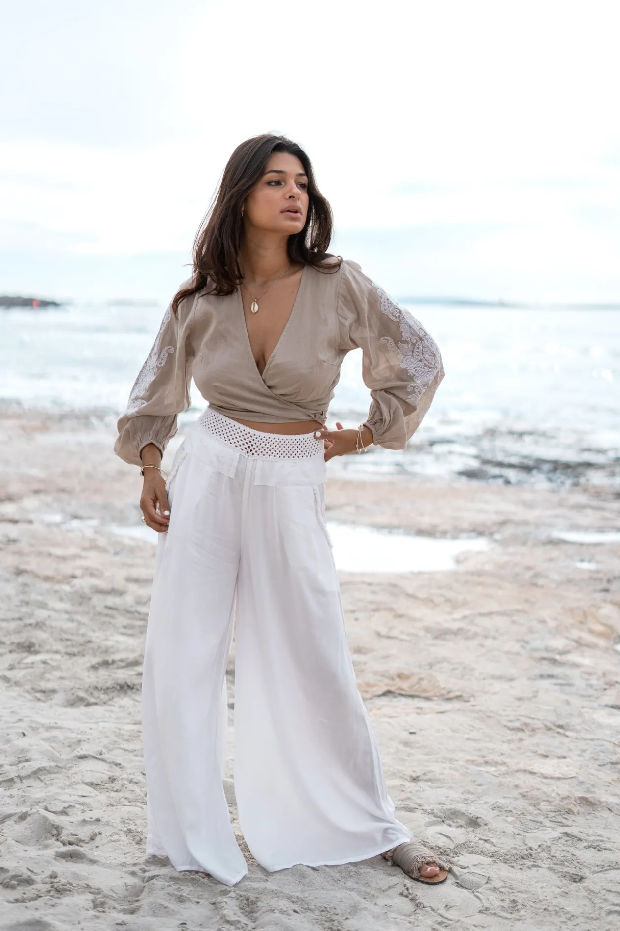 Oberteil Sergio Cuenca Light Taupe