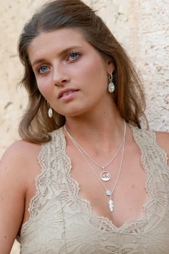 Palmtree Halskette Silber