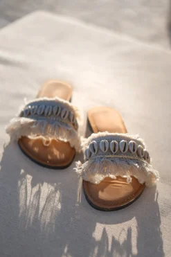 Pantoffel Bohé Dream Elfenbein