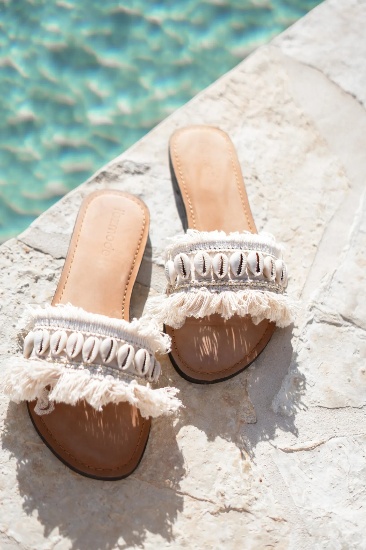 Pantoffel Bohé Dream Elfenbein