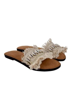 Pantoffel Bohé Dream Elfenbein