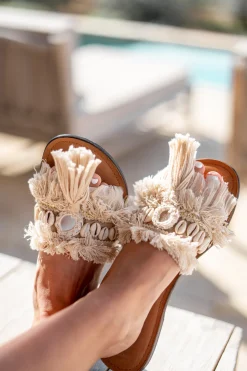 Pantoffel Bohé Natural