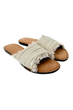 Pantoffel Inessa Elfenbein