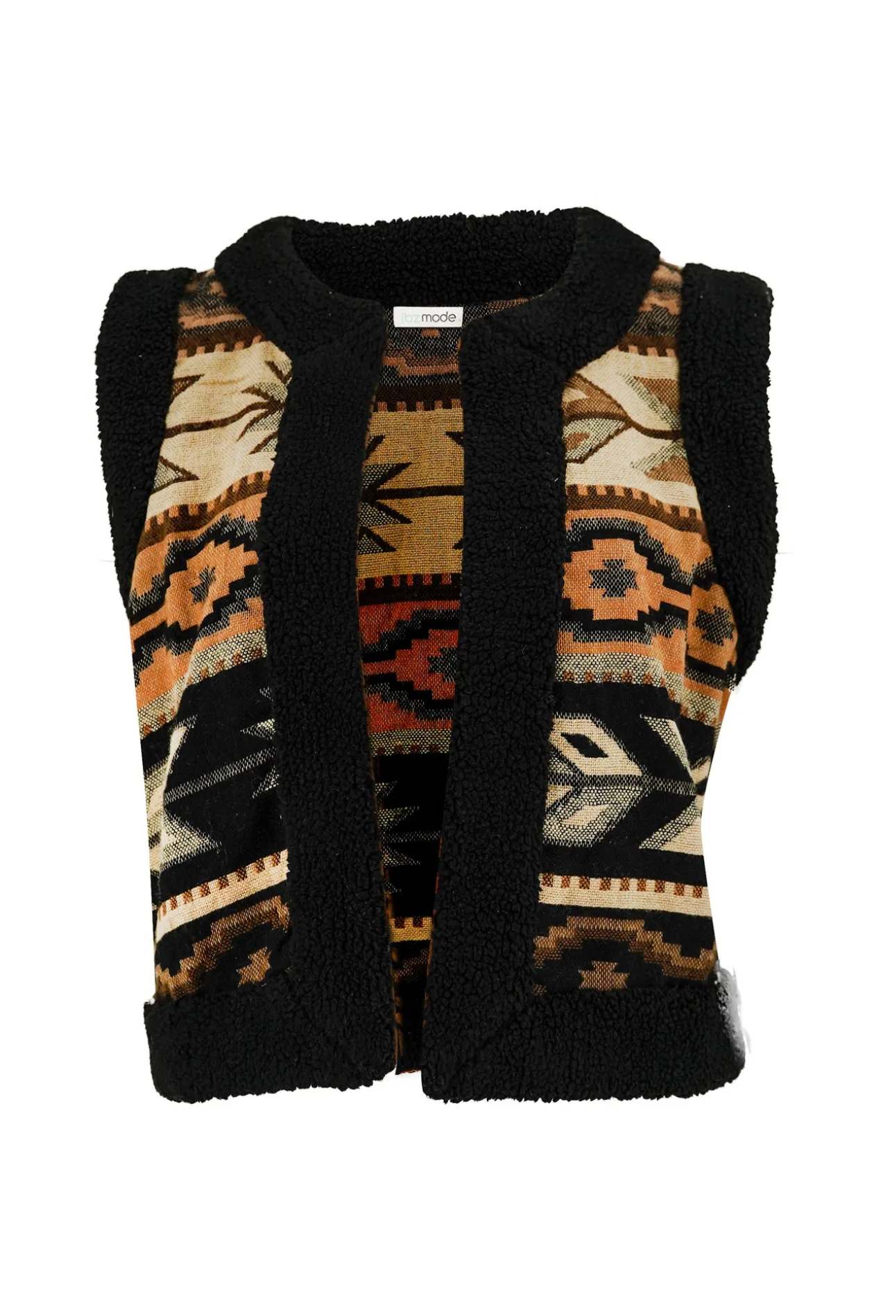 Pelzgilet Normad Braun