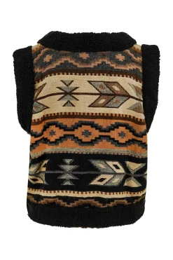 Pelzgilet Normad Braun