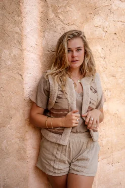 Pelzgilet Normad Natural