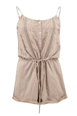 Playsuit Pepita Taupe