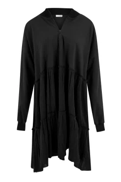 Pullover Kleid Coleta Schwarz