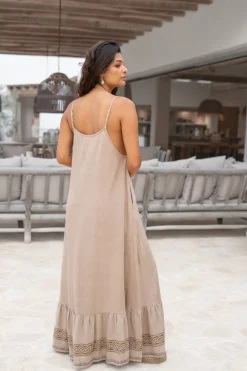 Riemenkleid Royal Scorva Sand