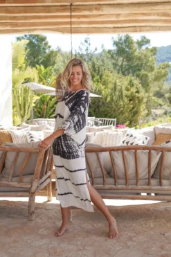 Rock Cami Schwarz Tie Dye