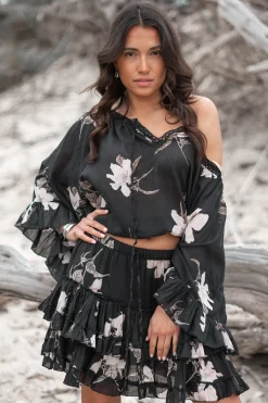 Rock Dora Bloom Schwarz