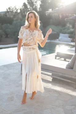 Rock Santi Paisley Elfenbein