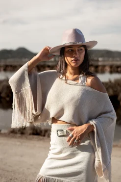 Rosafarbenes Fransentop