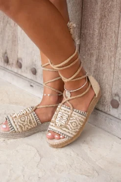 Sandale Bali Elfenbein