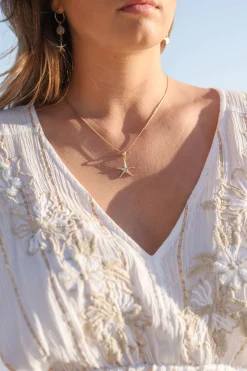 Seastar Halskette Gold