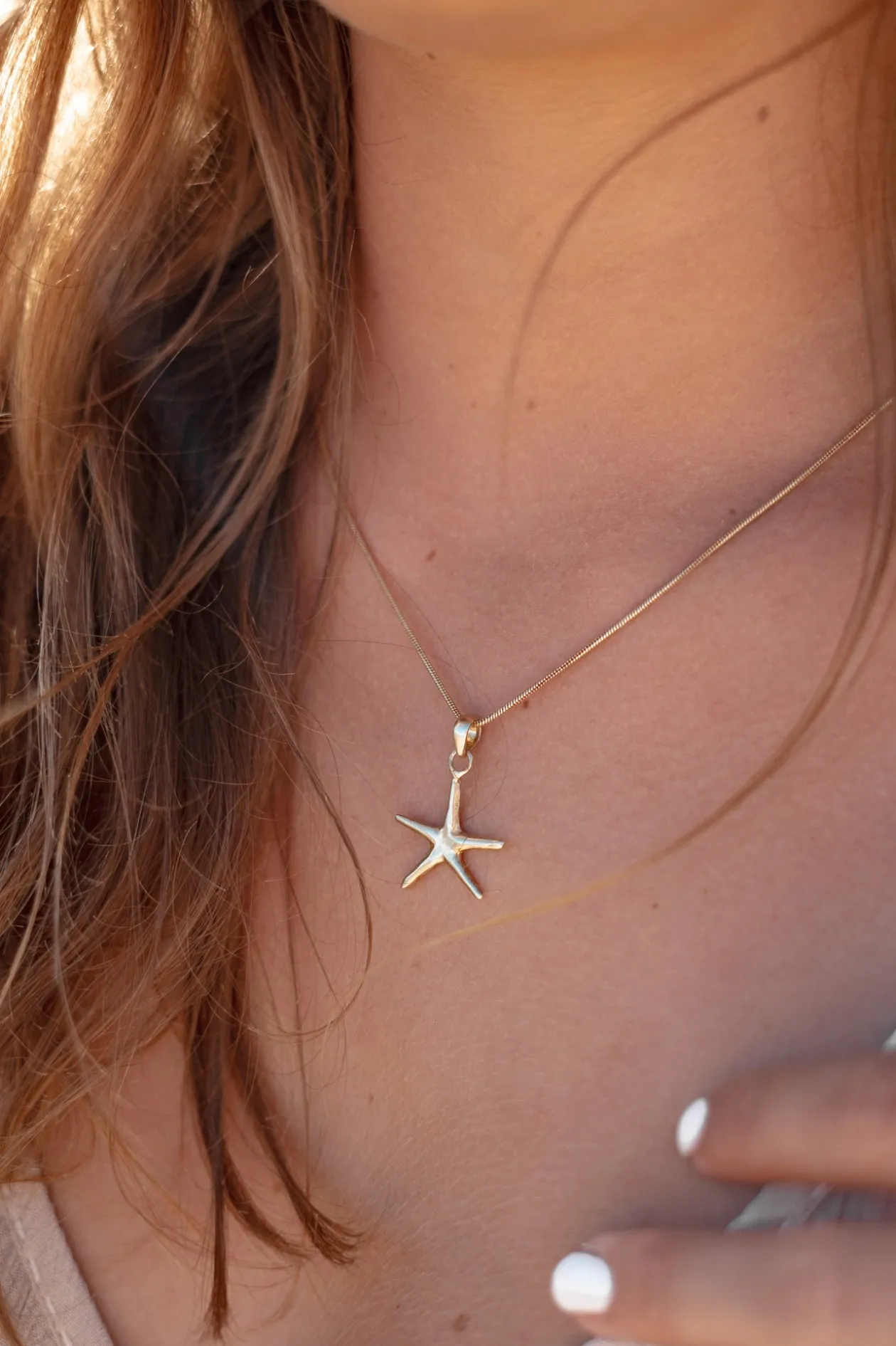 Seastar Halskette Gold