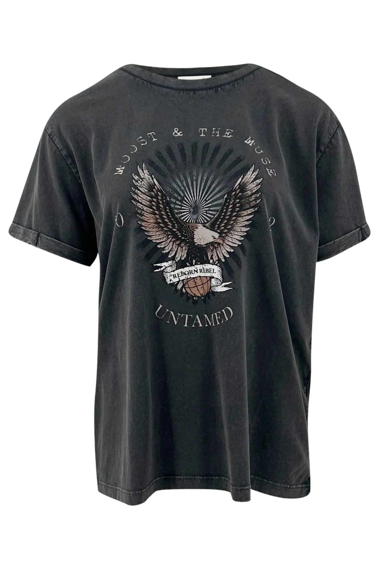 Sem Artwork T-shirt Stone Grey