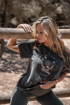 Sem Artwork T-shirt Stone Grey