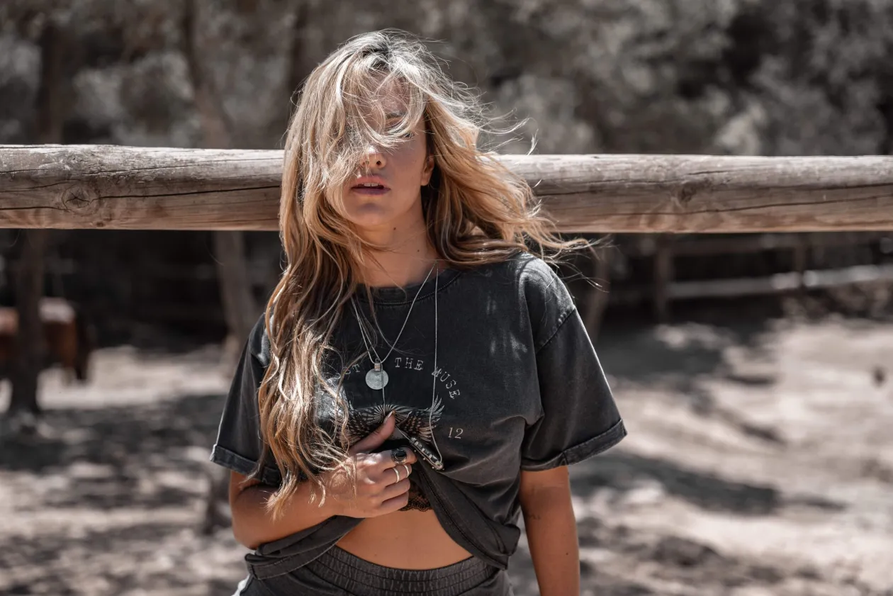 Sem Artwork T-shirt Stone Grey