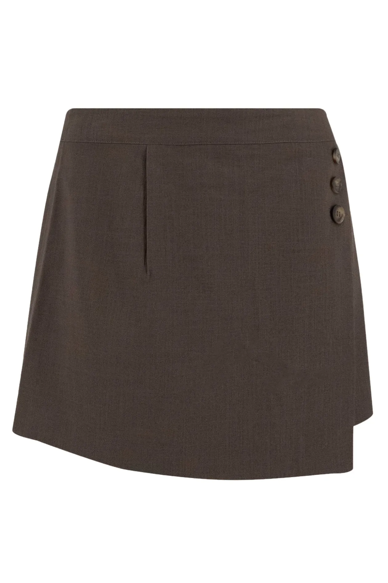 Seth Skort Dunkel Taupe