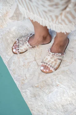 Slipper Inessa Leopard/stripe