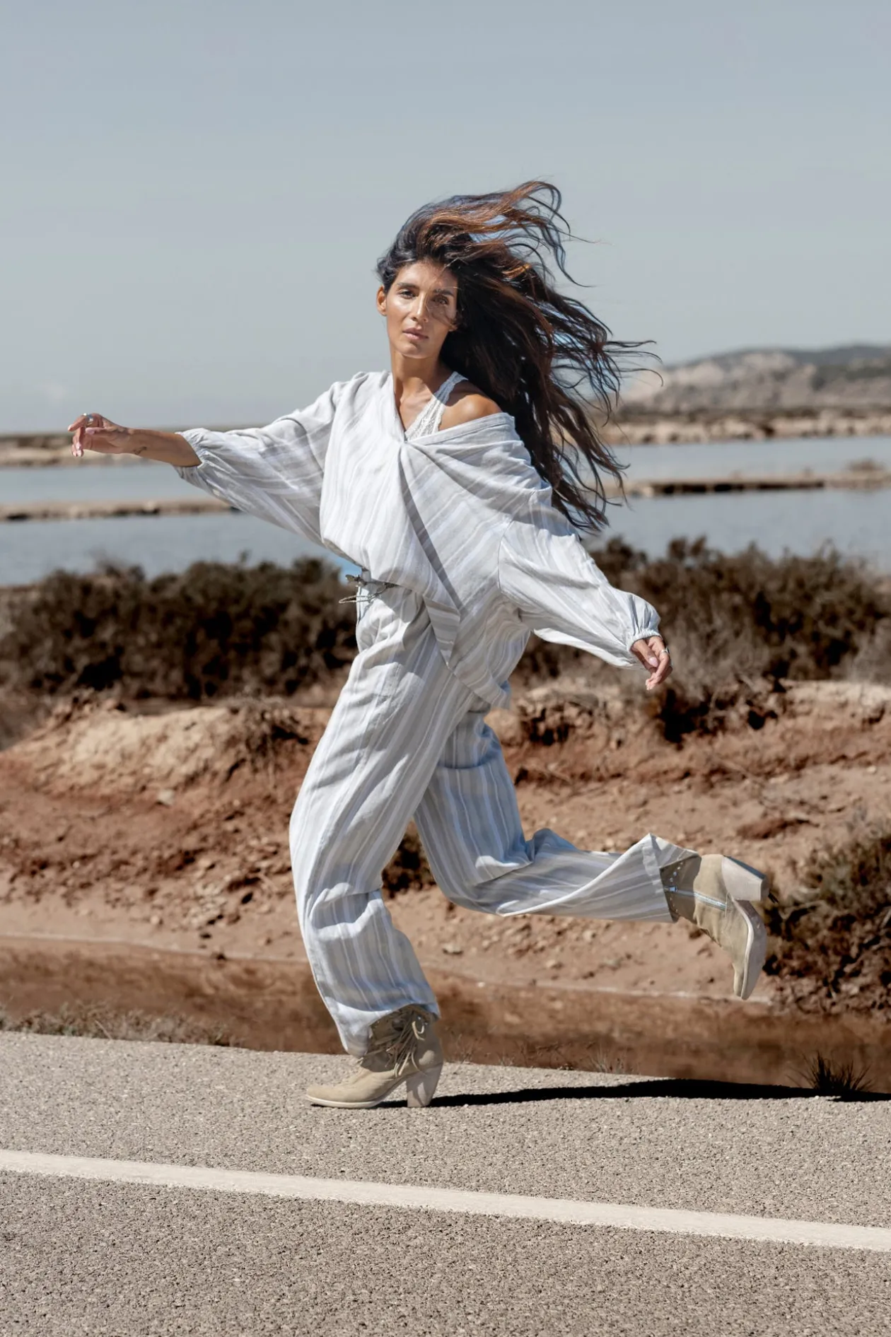 Sophia Bluse mit Streifen Streifen