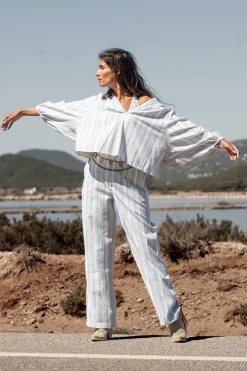 Sophia Bluse mit Streifen Streifen