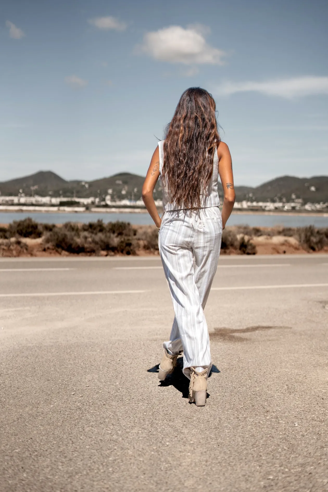 Sophia Streifenweste Stripe