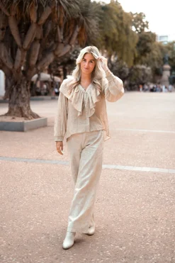 Sparkle Ecru Gold Hose