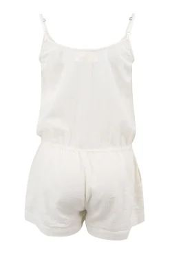 Spielanzug Pepita Elfenbein