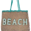 Strandtasche Seashell Beach Aqua