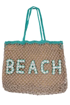 Strandtasche Seashell Beach Aqua