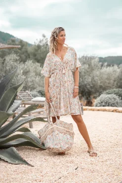 Tasche Elvio Blume Sand