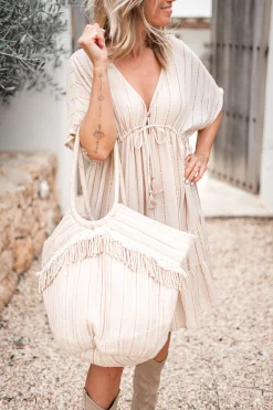 Tasche Elvio Stripe Sand