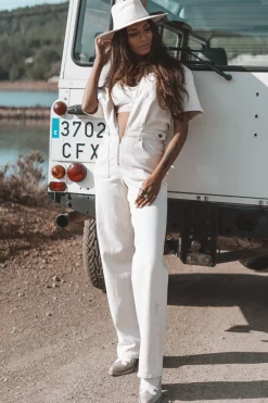 The Muse Jumpsuit Hellbeige