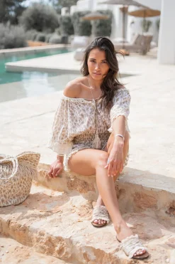 Top Ana Leopard Natural