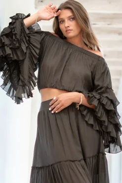 Top Flair Boho Dunkel Taupe