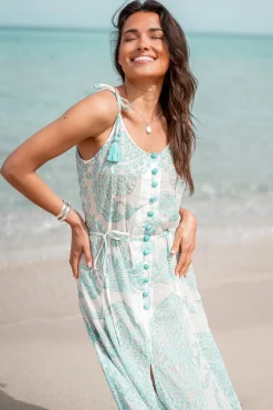 Trägerkleid Adella Aqua