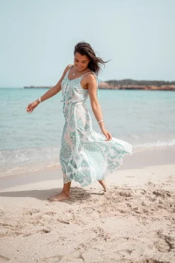 Trägerkleid Adella Aqua