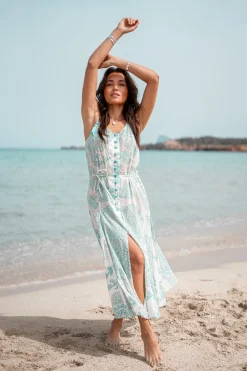 Trägerkleid Adella Aqua