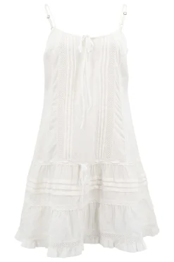 Trägerkleid Chalina Weiß