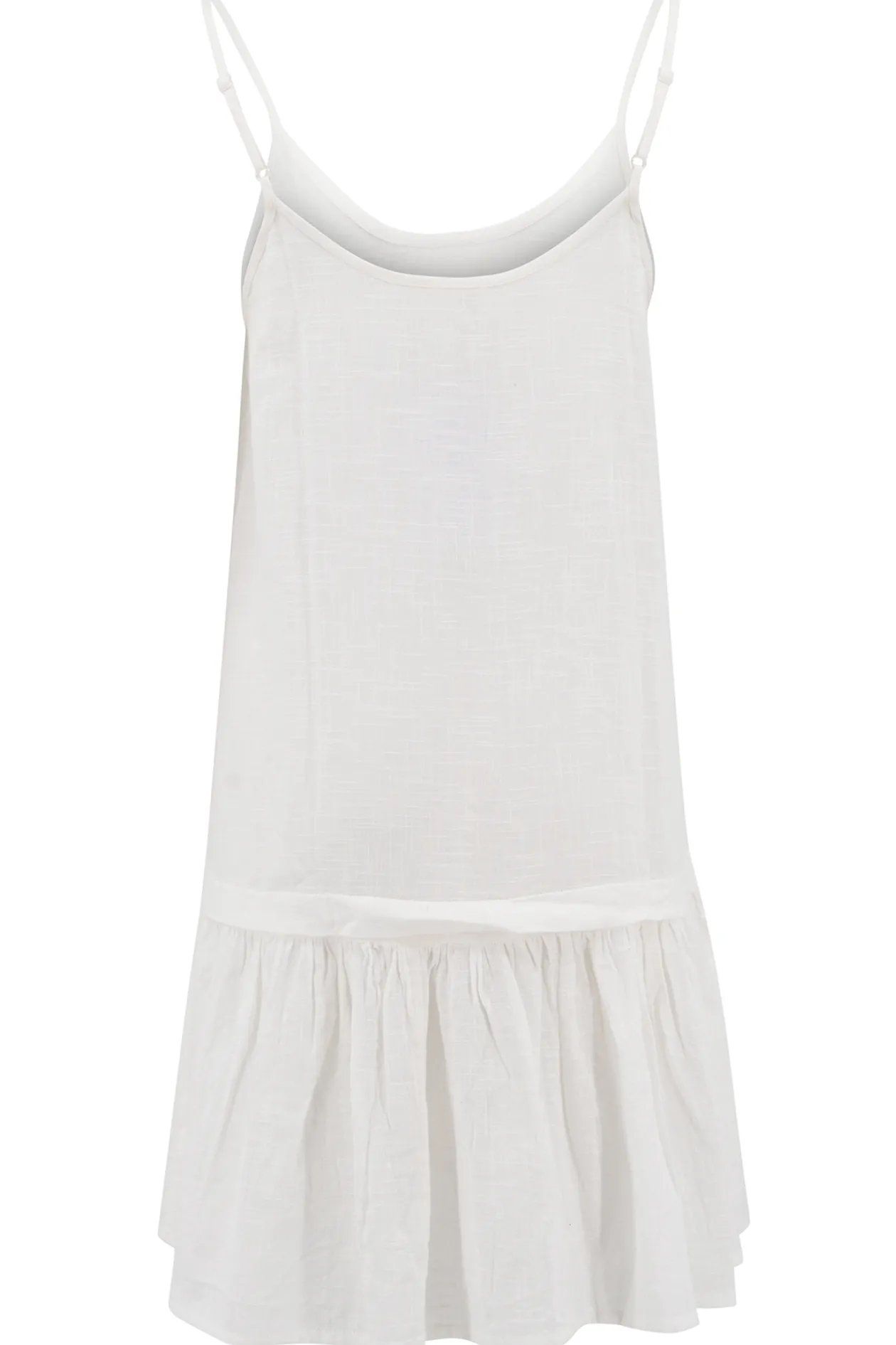 Trägerkleid Evelyn Weiß