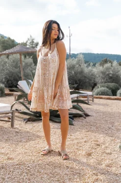 Trägerkleid Faye Mirror Peach