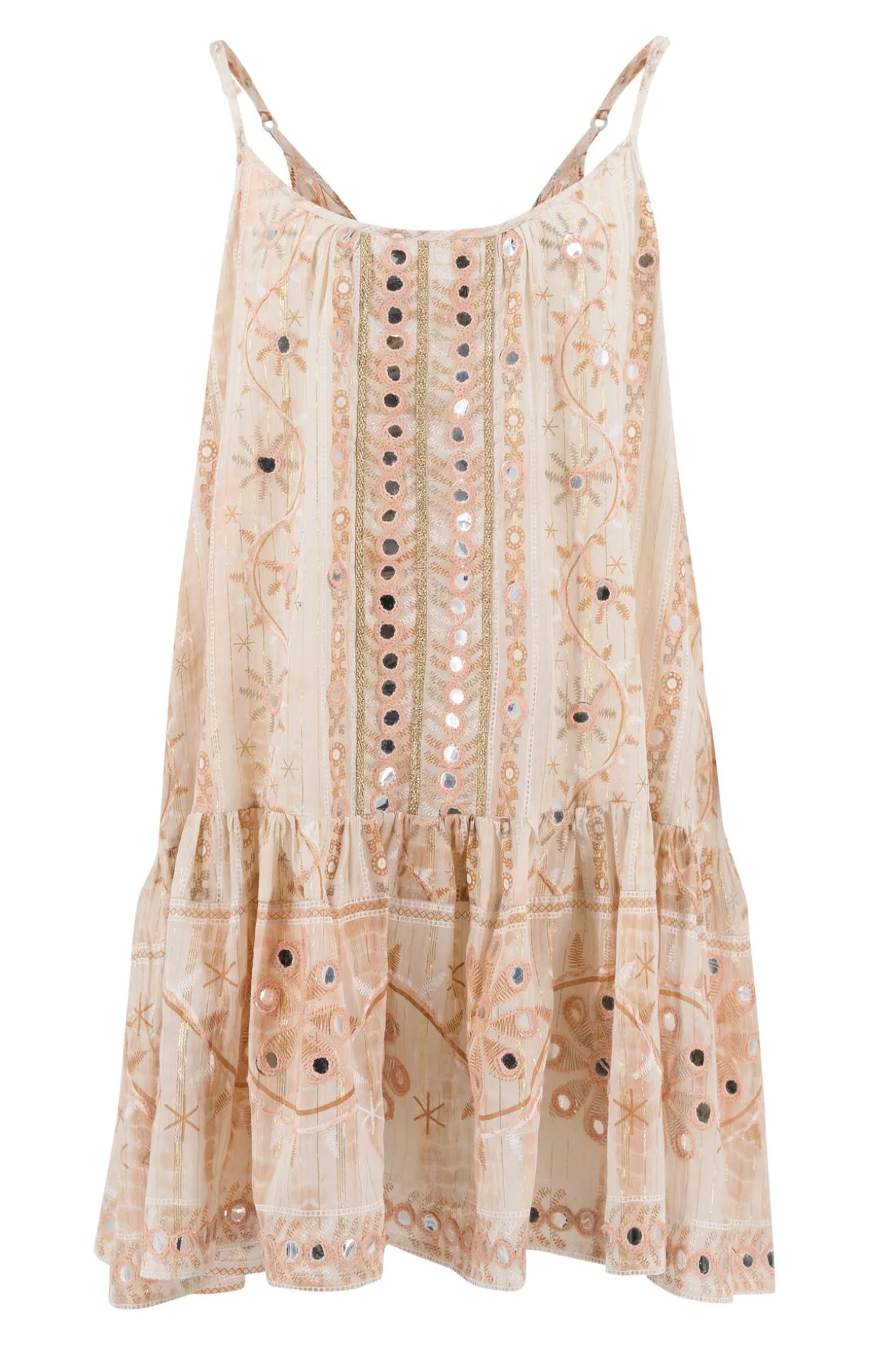 Trägerkleid Faye Mirror Peach