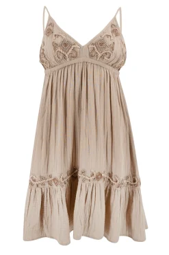 Trägerkleid Marfil Elegancia Light Taupe