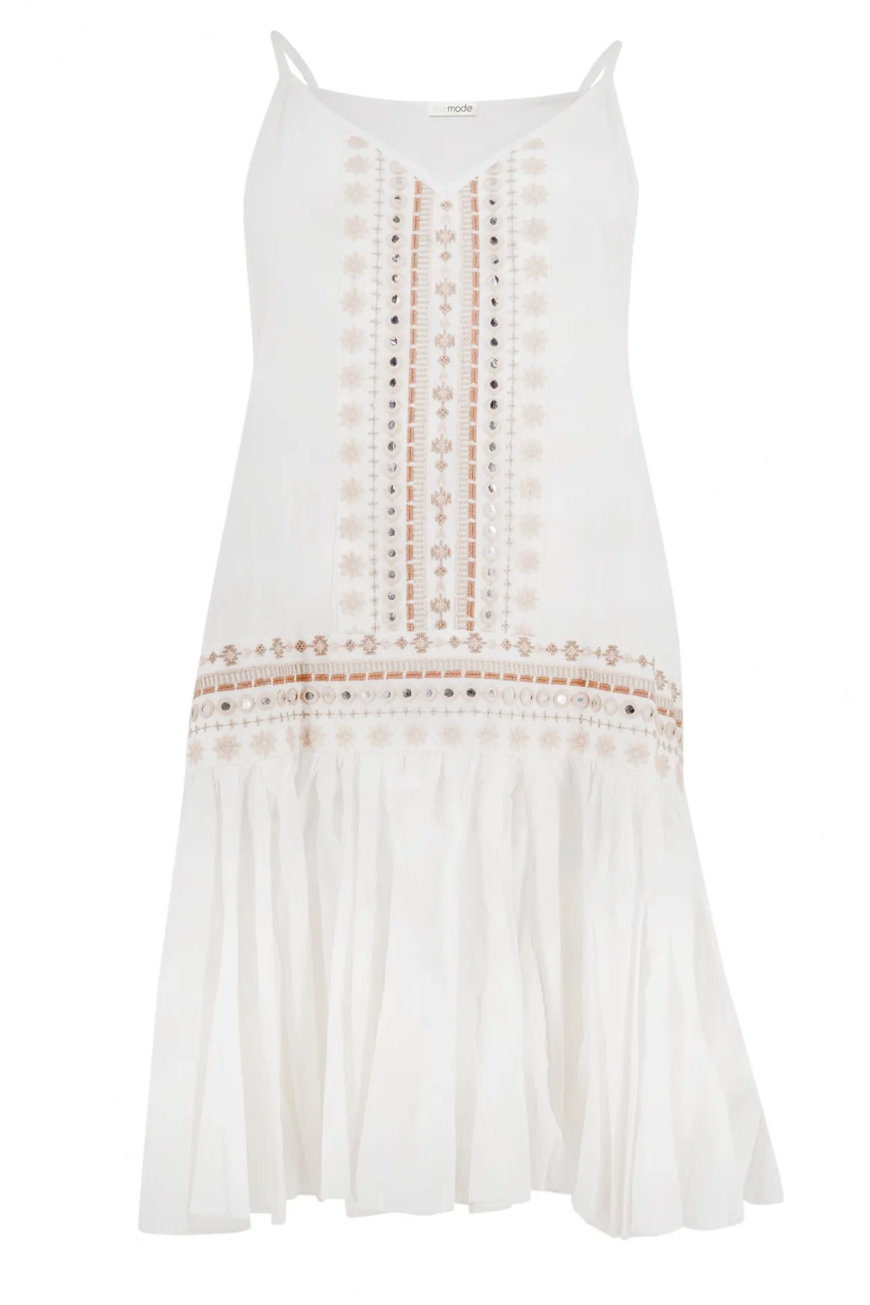 Trägerkleid Mila Alma Weiß