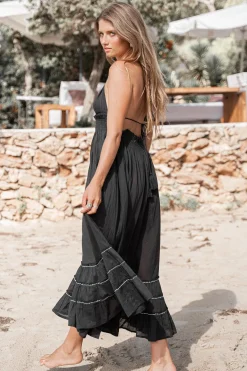 Trägerkleid Mila Schwarz